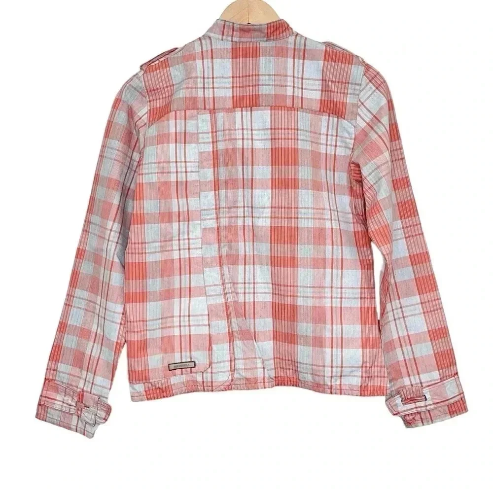 Merrell Womes Plaid Jacket Full Zip Size XS